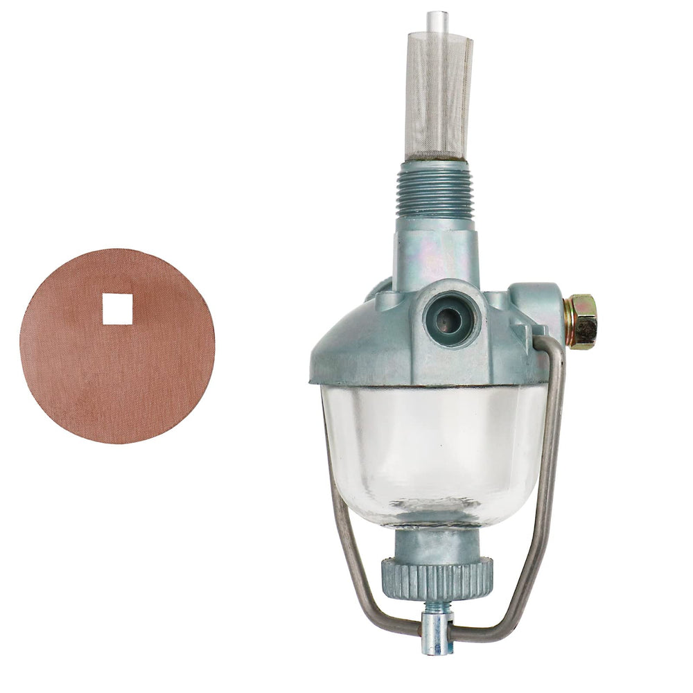 Condgreemee package contents showing sediment bowl and filter