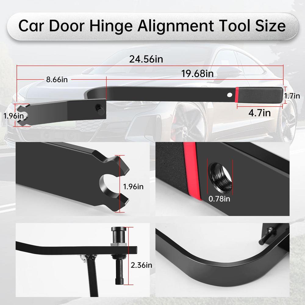 CONGKAILU door adjuster handle shows optimized leverage for quick alignment.