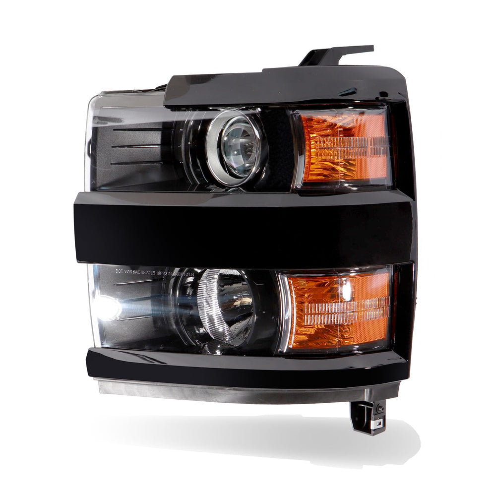 CONLLCON driver-side headlights for Silverado 2500HD improve night visibility