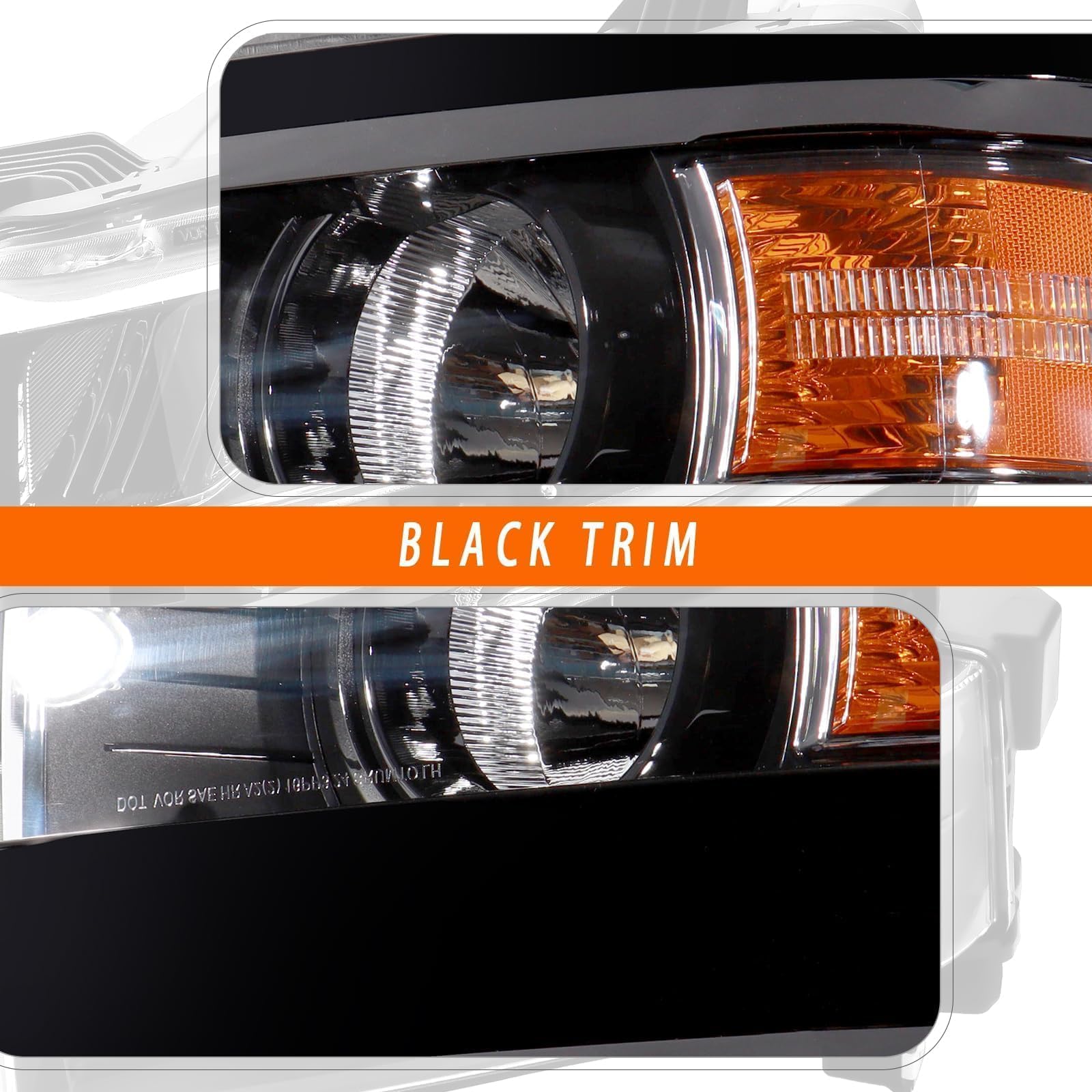 CONLLCON plug-and-play installation headlight fit
