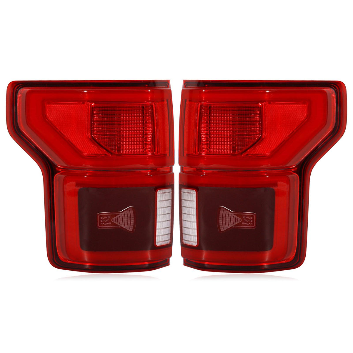 CONLLCON LED tail light with blind spot for Ford F-150, enhanced rear visibility