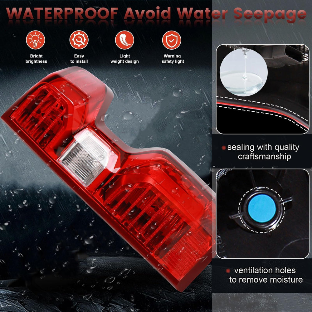 CONLLCON durable ABS tail light supports long-lasting service life.