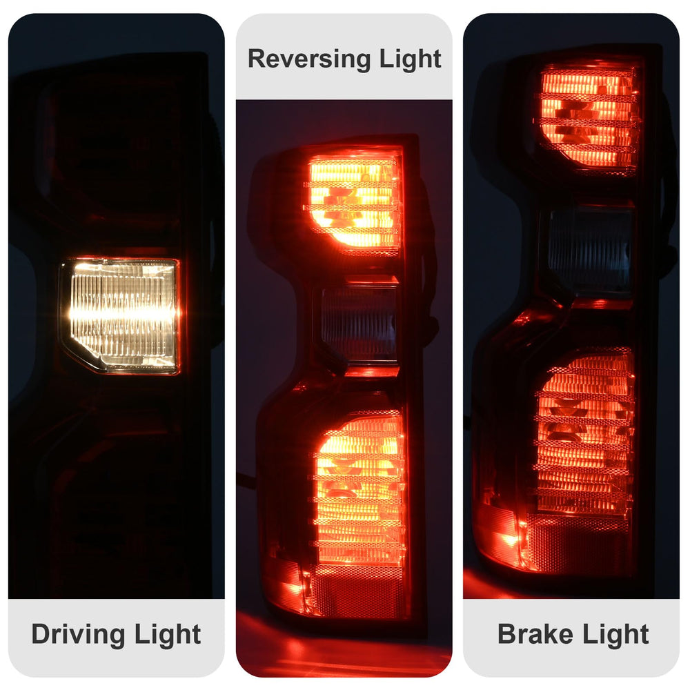 CONLLCON tail light assembly with plug-and-play design for direct replacement.