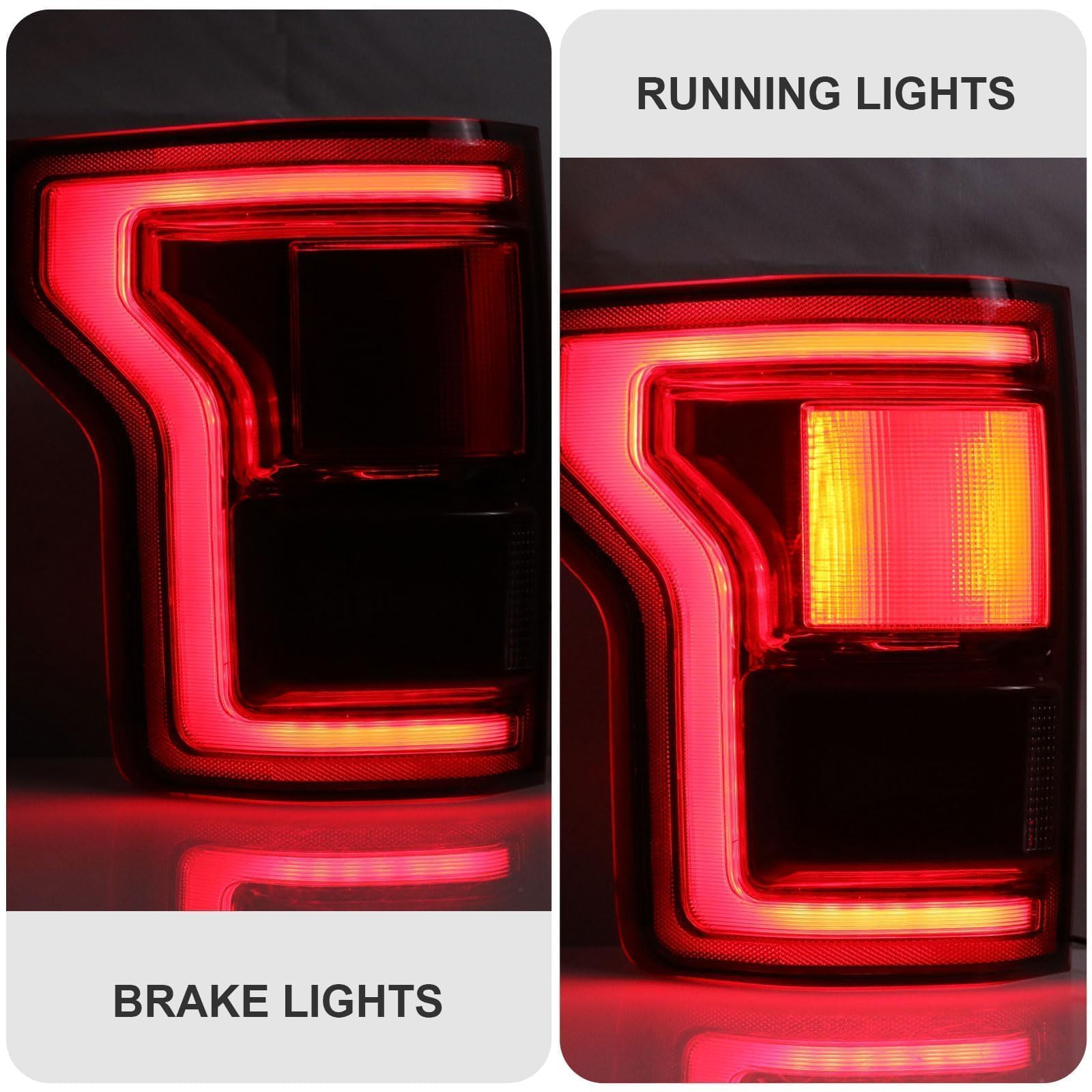 CONLLCON taillight with plug-and-play install and included bulbs.