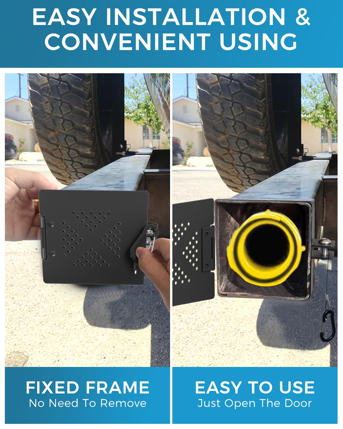 CONMWO includes 4 rubber buffers to cushion the bumper cap.