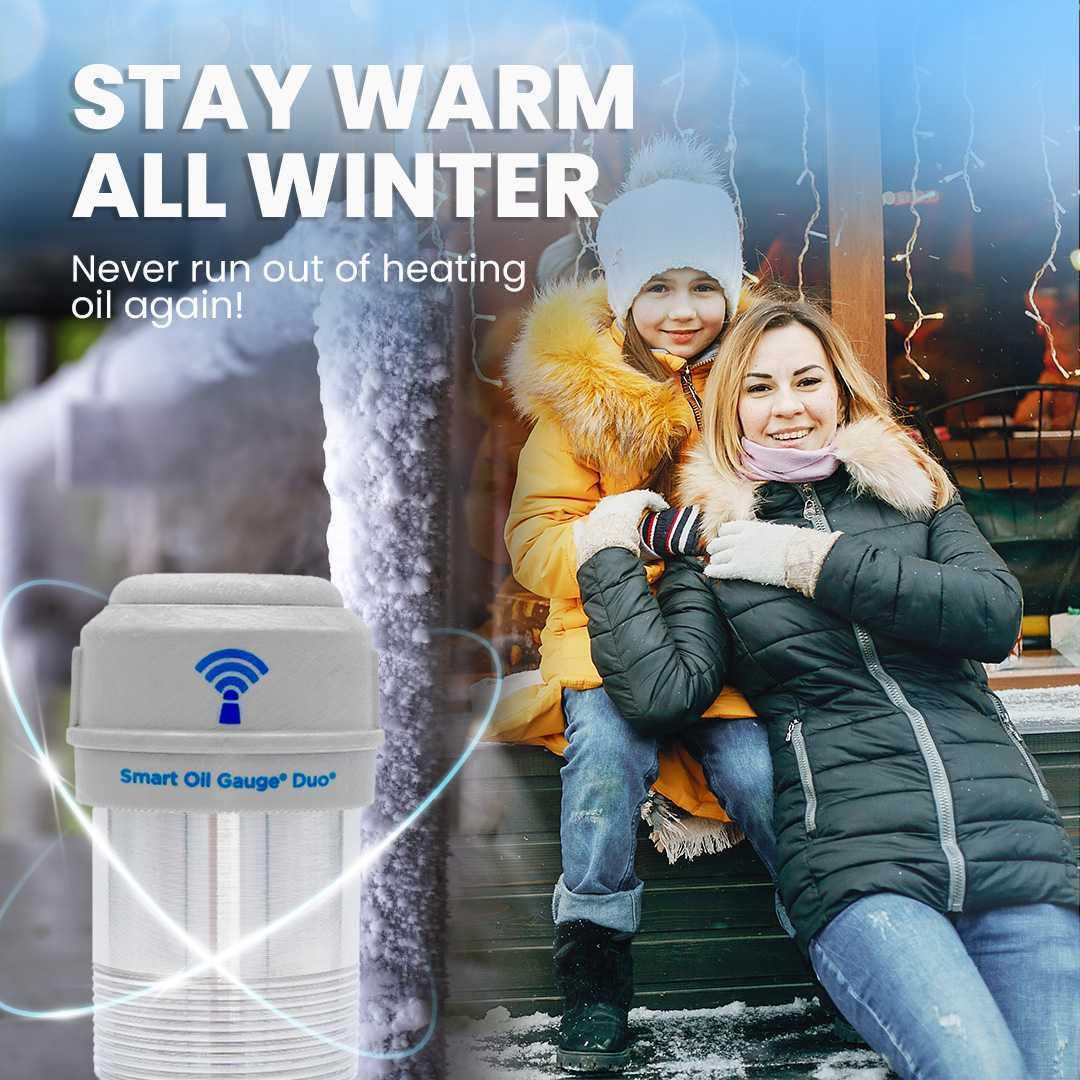 Connected Consumer Fuel Smart Oil Gauge Duo Alexa integration for voice-enabled tank tracking
