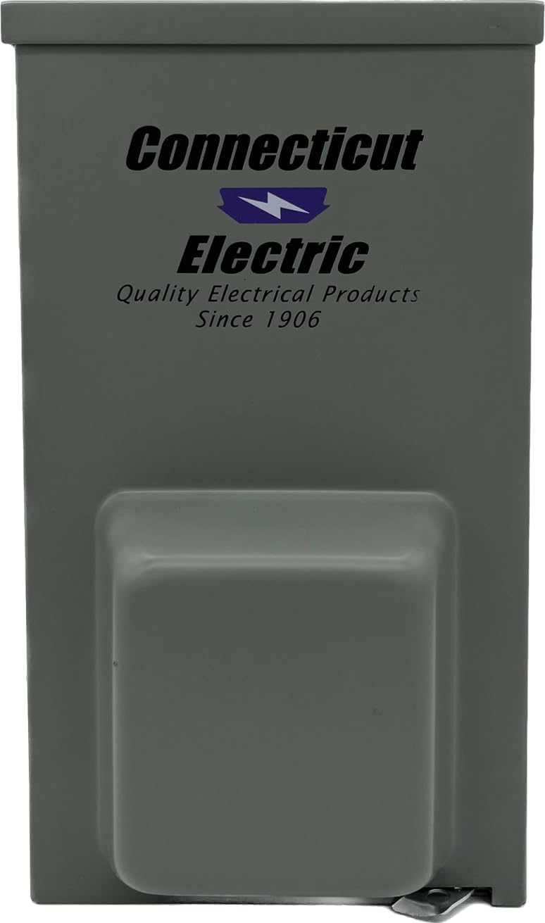 Connecticut Electric CESMPSC55GRHR rainproof enclosure protects connections outdoors