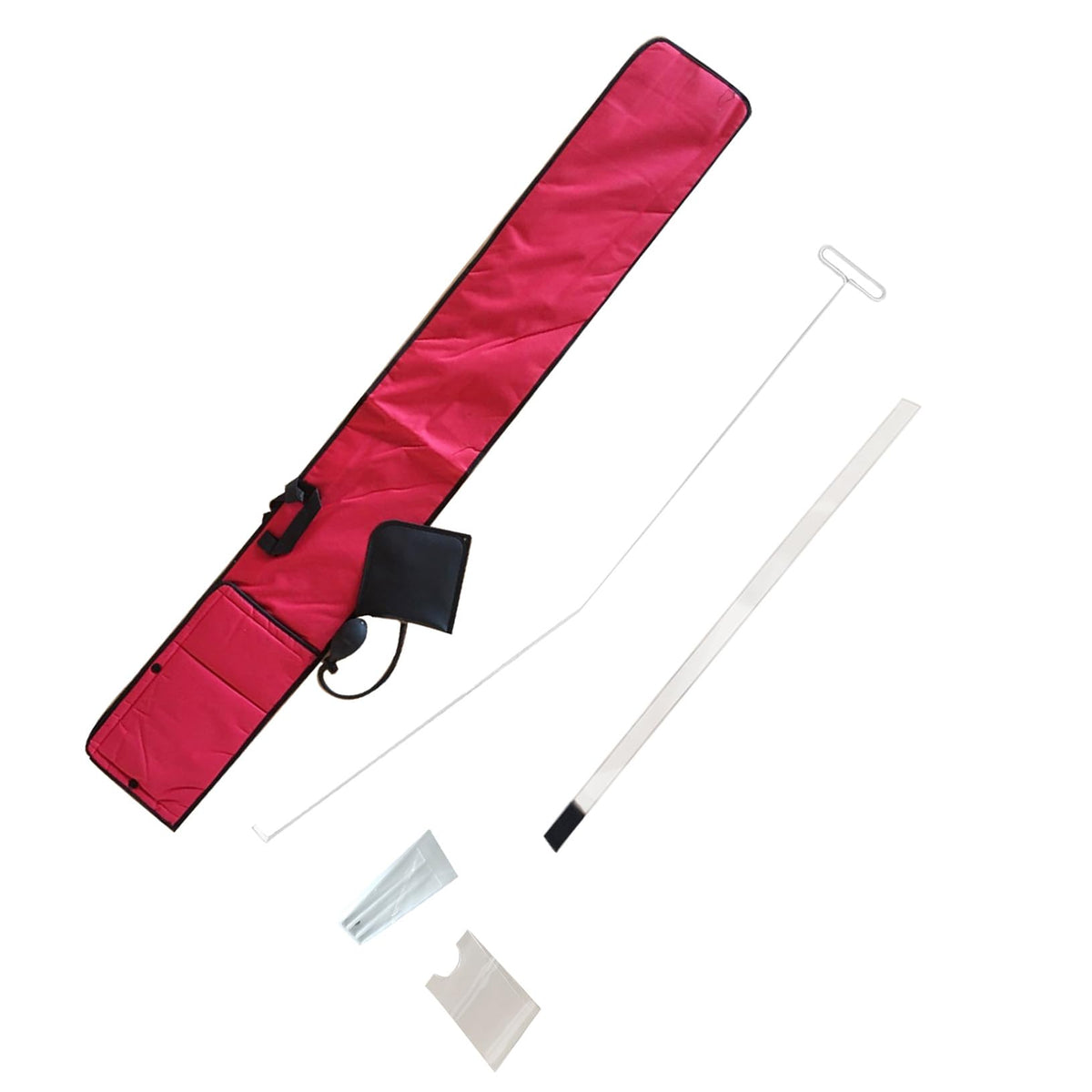 Conoouxl universal long-reach kit with red storage bag for convenient storage and extended access.