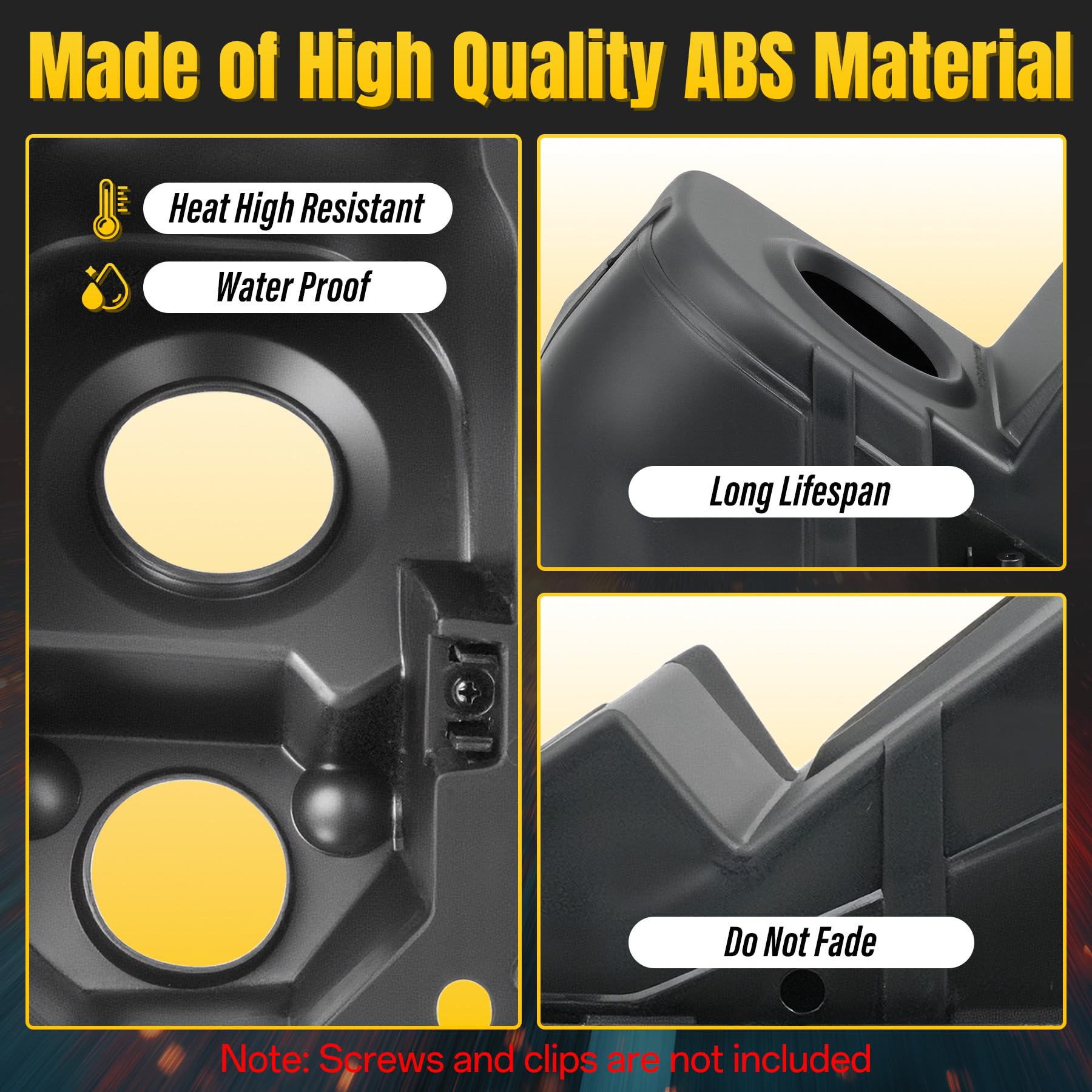 Convitex ABS fuel door housing; durable, long-lasting protection