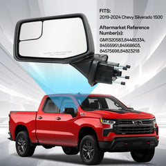 Convitex convex blind spot glass helps detect vehicles in adjacent lanes