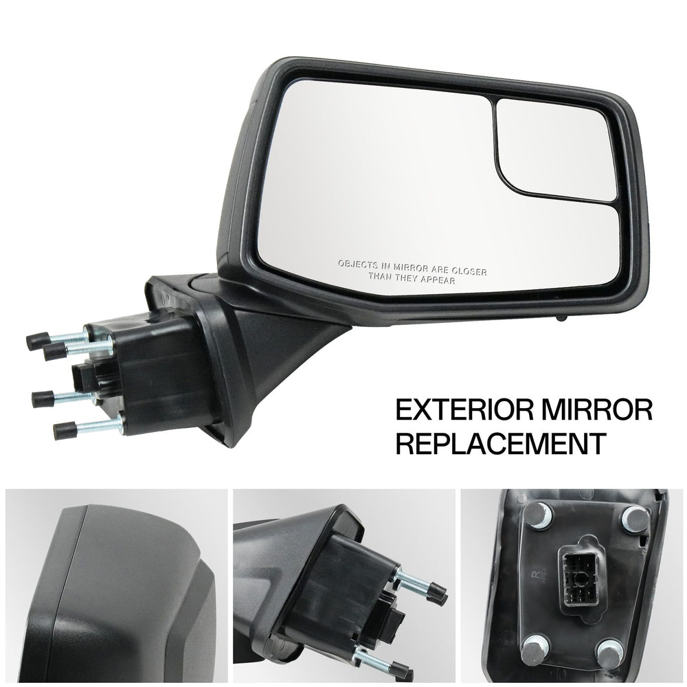 Convitex right door mirror offers manual folding for tight parking spaces