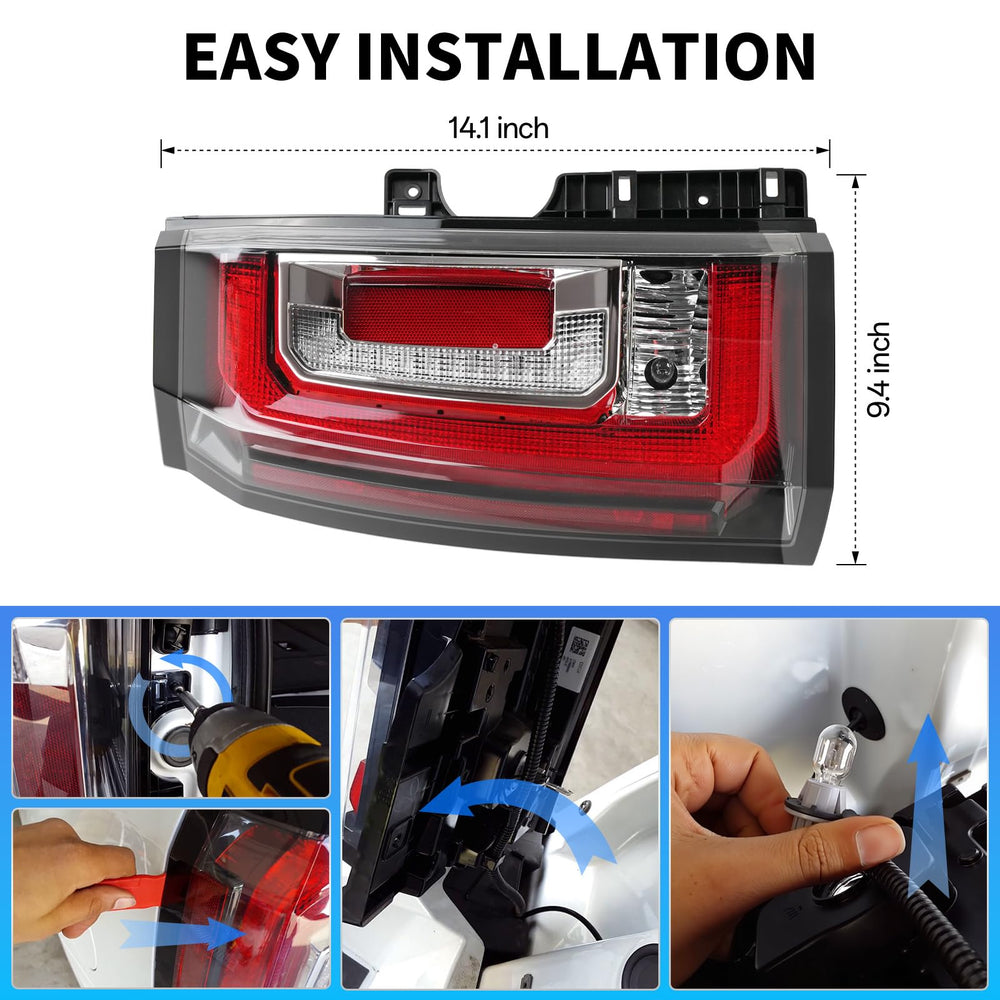 Convitex Yukon taillight reverse LED for easier parking.