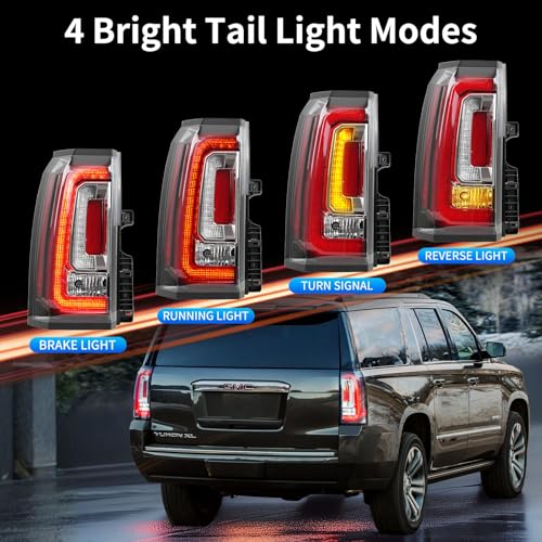 Convitex Yukon taillight LED turn signal for safer lane changes.