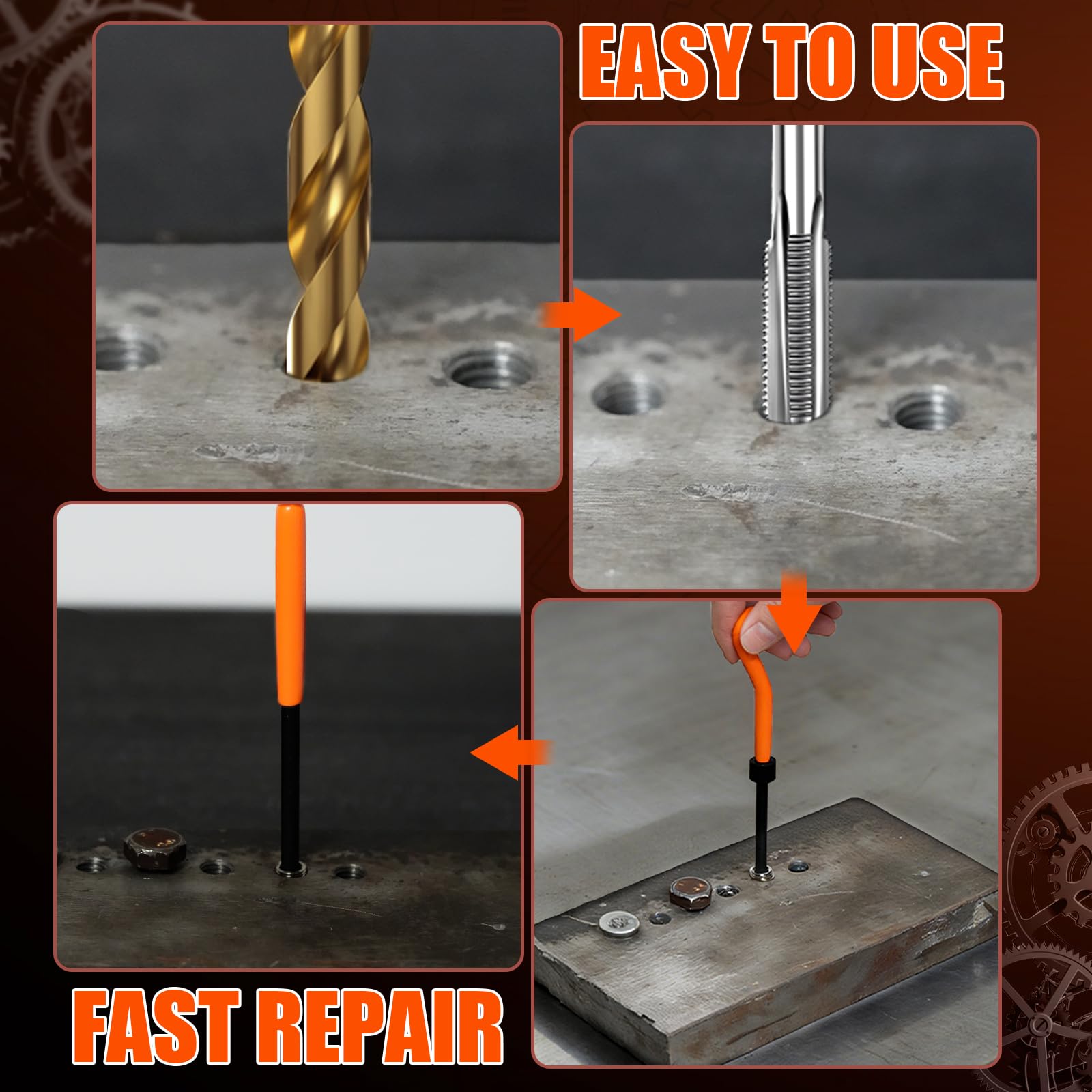 Coobeast compatible with aluminum iron steel bronze for versatile repairs