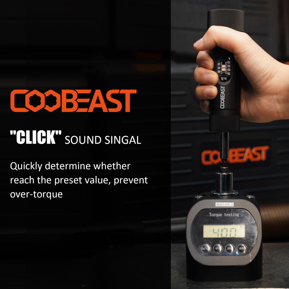 coobeast magnetic 1/4-inch bit holder detail holding a bit securely for faster changes