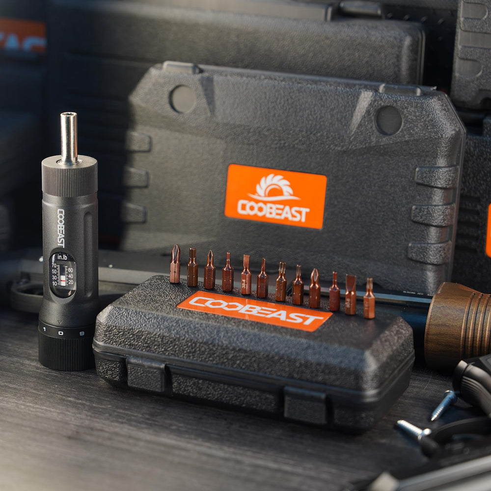 coobeast packaging and warranty card portraying included one-year warranty and support