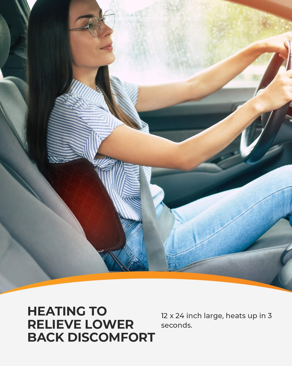 CooCoCo car blanket lightweight design provides flexible warmth without adding bulk.