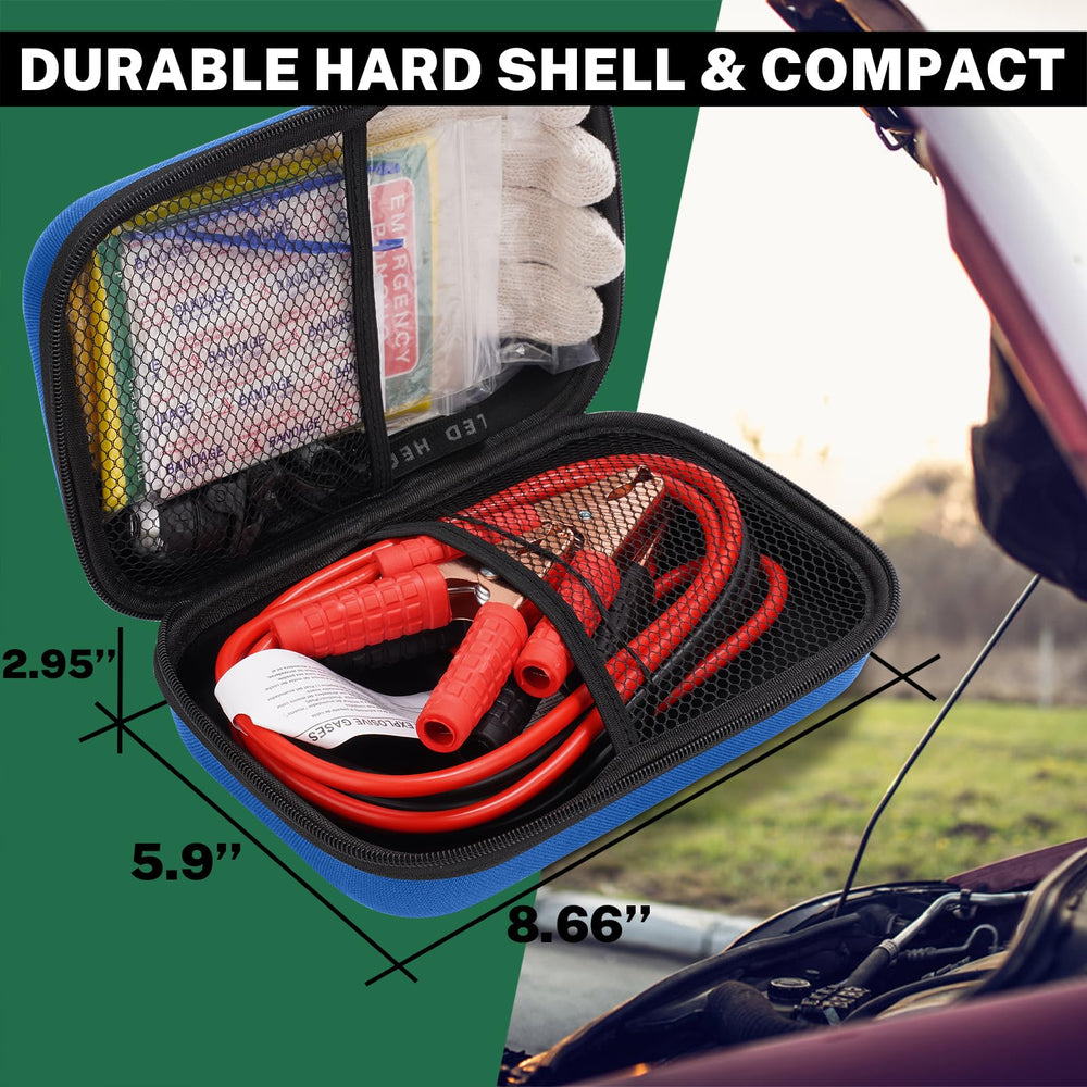 COOGEO LED emergency headlamp provides hands-free light during nighttime roadside tasks