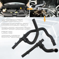Cool Star replacement part 5058437AD/AK/AI, durable rubber hose for Dodge Journey.