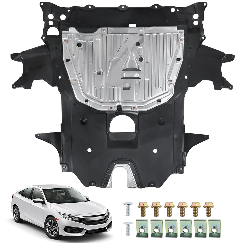 COOL STAR 74110-TBA-A00 front splash shield guards engine bay from debris