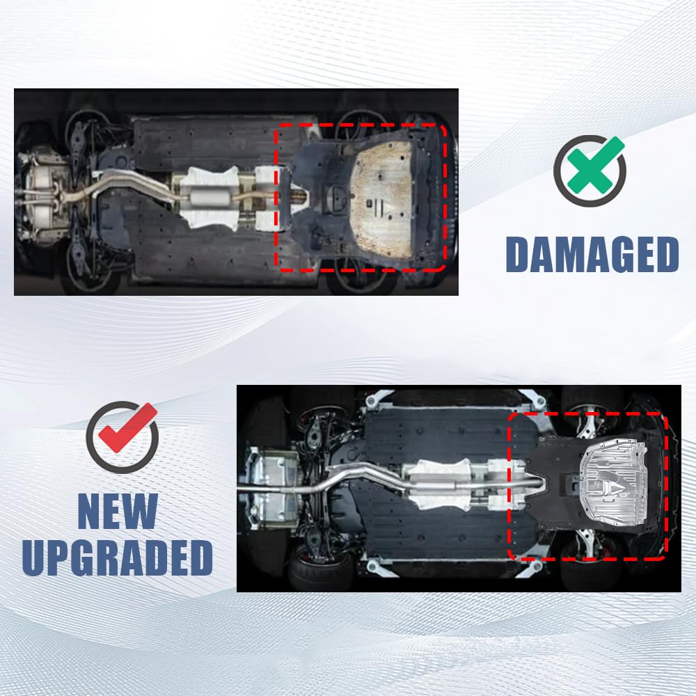 Package includes screws for easy, secure installation of the splash shield