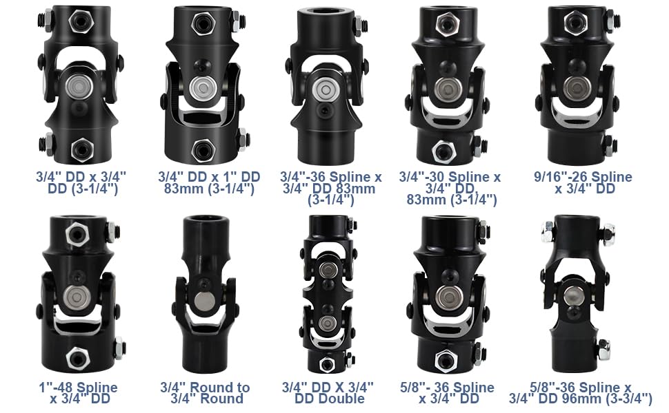 COOL STAR double U-joint shaft design supports rugged builds.