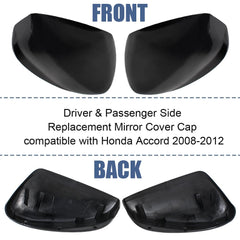 COOL STAR mirror cover for Honda Accord glossy black finish enhances exterior styling