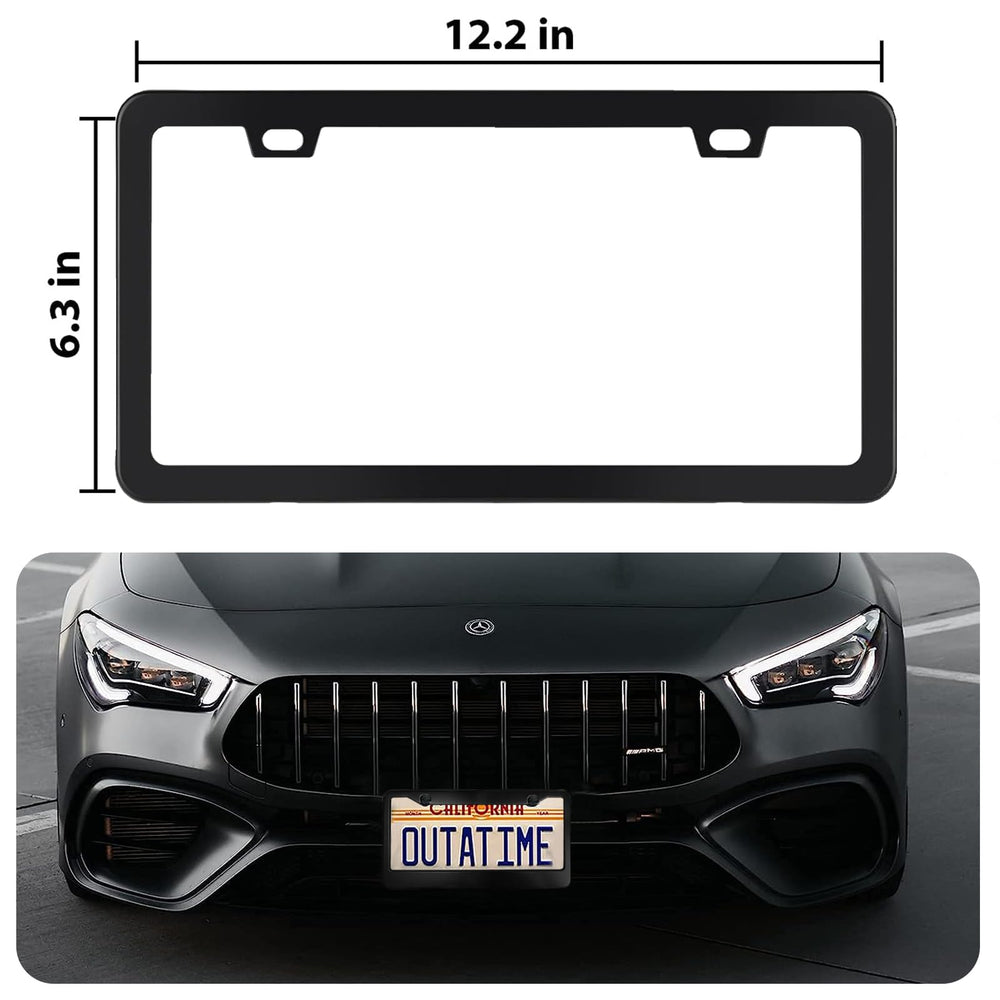 CopVner aluminum rust-proof plate frame offers long-lasting corrosion resistance.