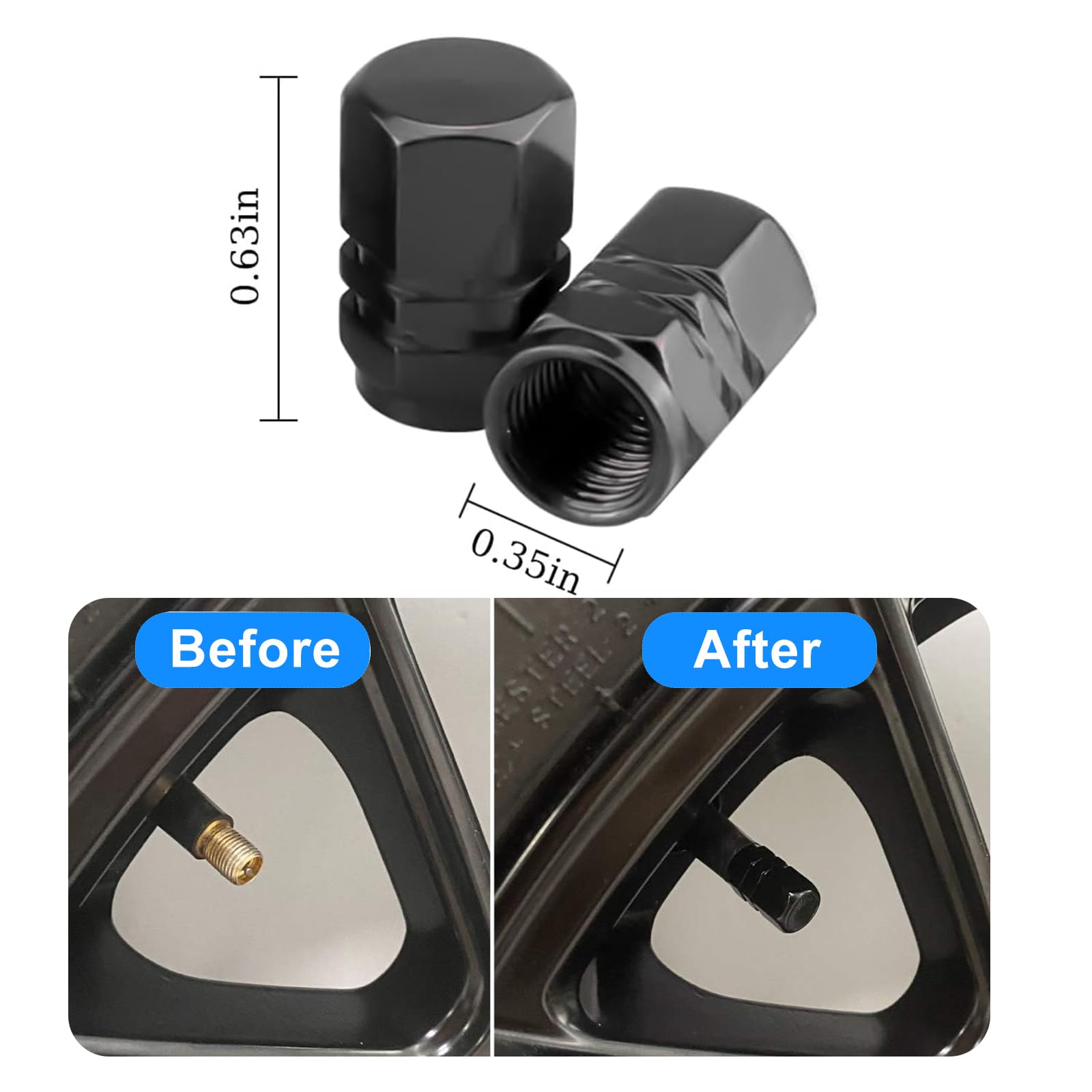 CopVner included coaster, caps, and screws add setup value.