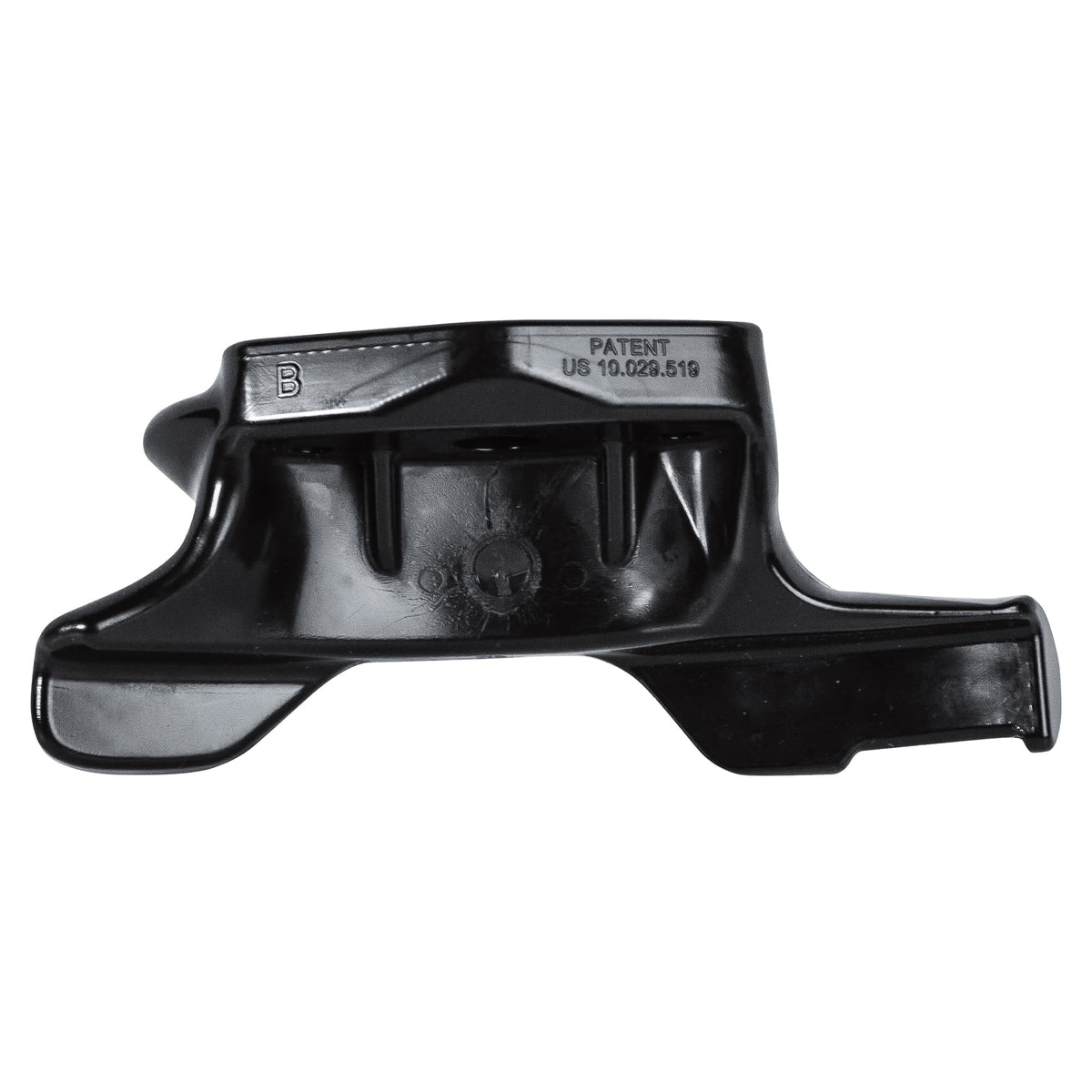 Corghi wing-style duckhead 4-120129b on a tire changer protects wheels.