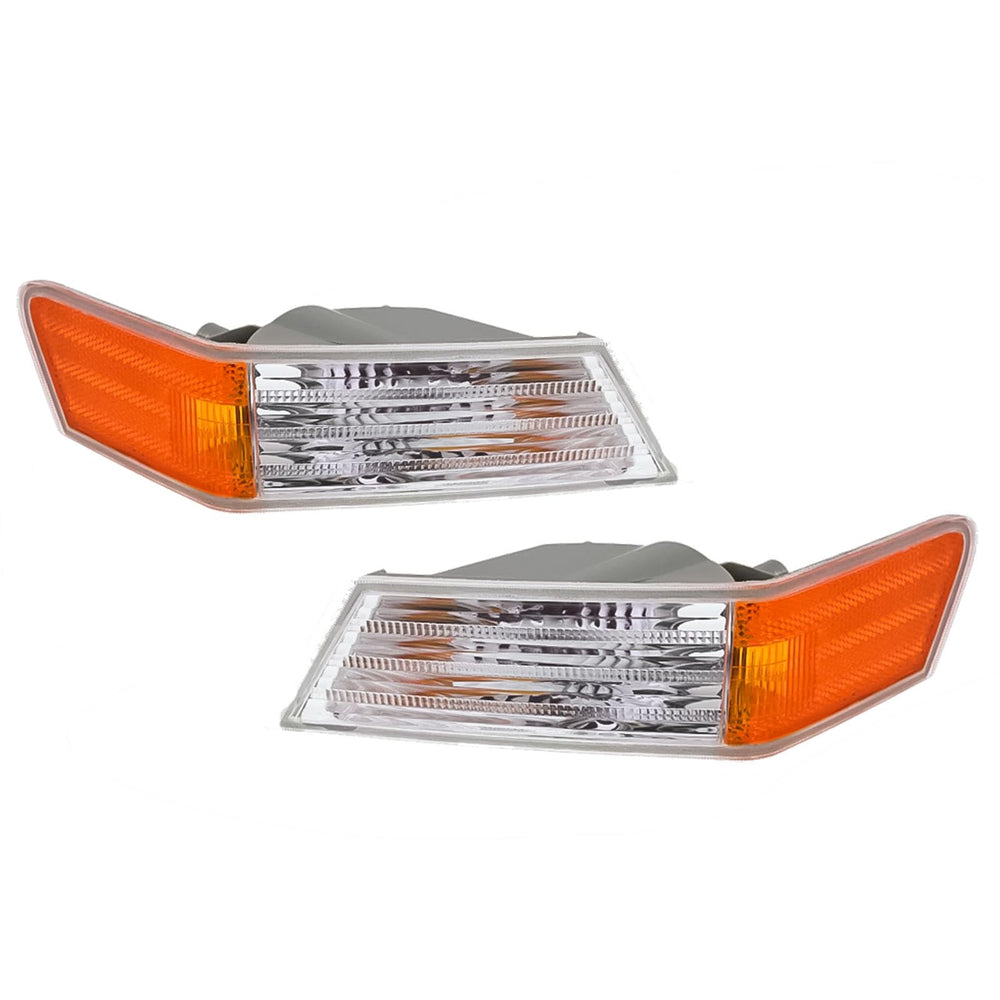 Corkiauto chrome housing headlights enhancing styling and durability