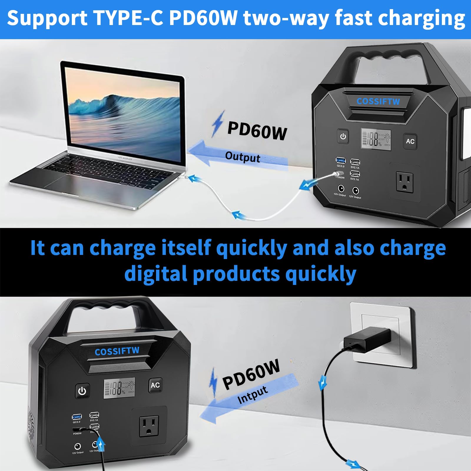 COSSIFTW EC8 smart clip ensures secure auto connections.