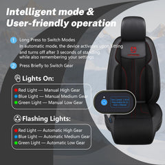 COTHERIXA cooling car seat cushion fan assembly highlights ten quiet fans for fast cooling.