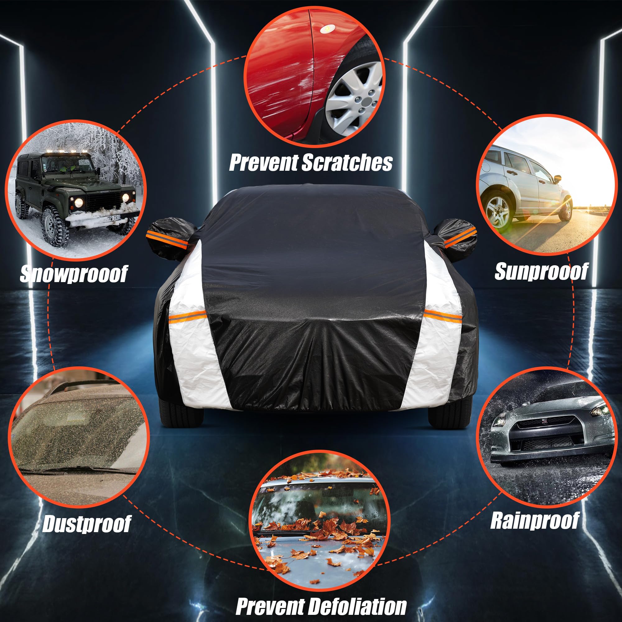 Cotryvox Corvette cover storage bag and towel gift for convenient after-use care.