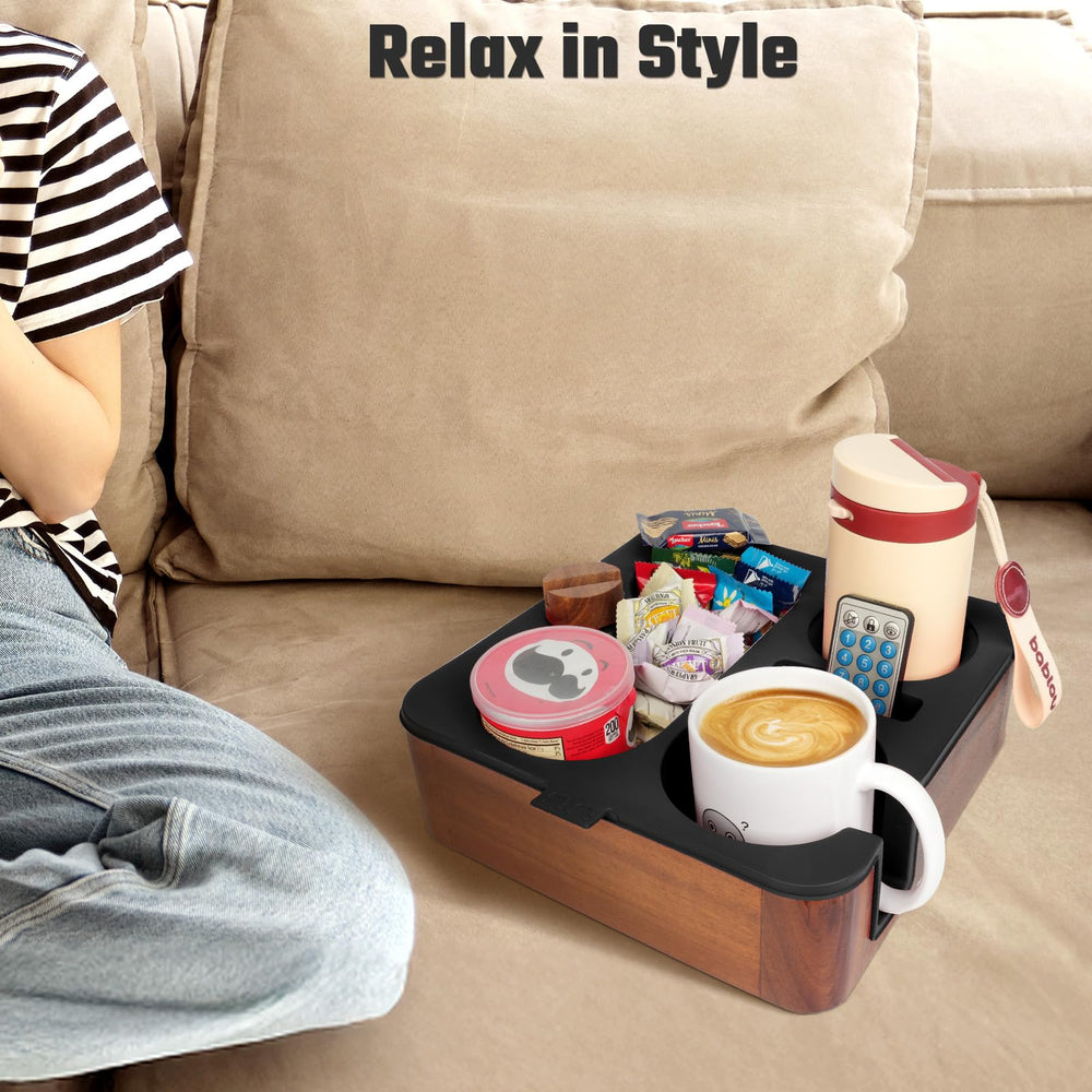 Couch Buddy 360-degree rotating phone mount keeps the screen within reach
