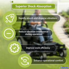 Couhidu Exmark Front Runner damper demonstrates compatibility and quick setup