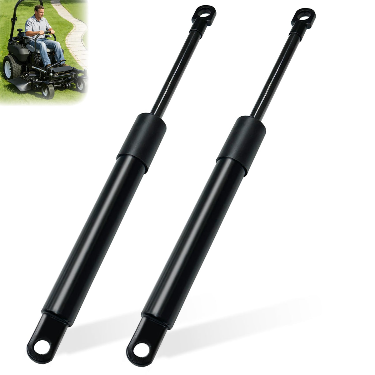 Couhidu upgraded steering damper for Exmark Lazer Z improves stability during mowing