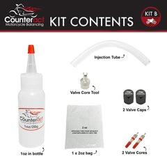 Counteract KIT-B 1oz beads bag for motorcycle tires