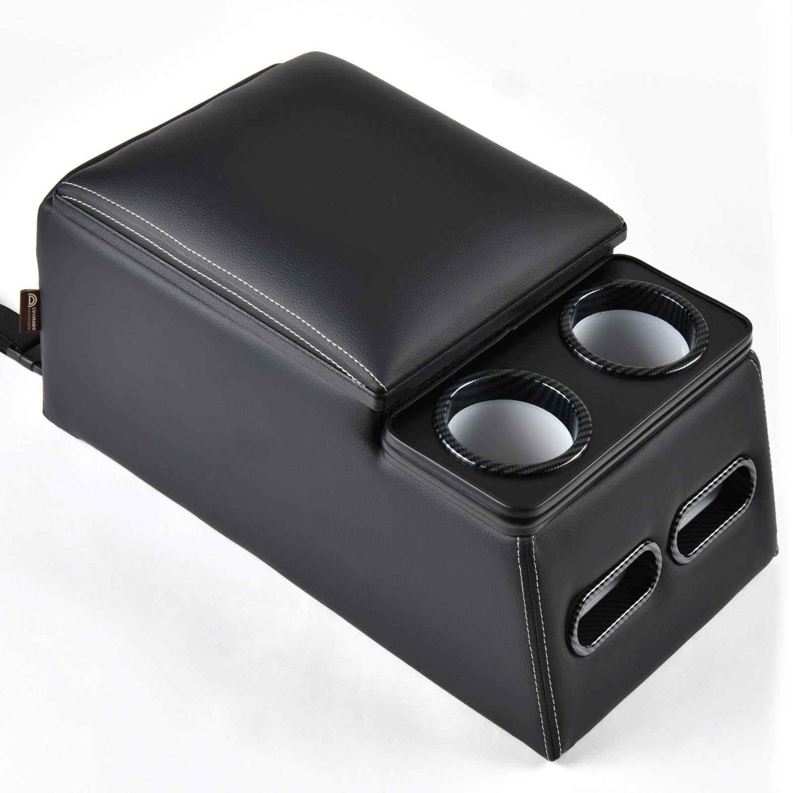 Coverado car center console storage compartment keeps the cabin neat and organized.