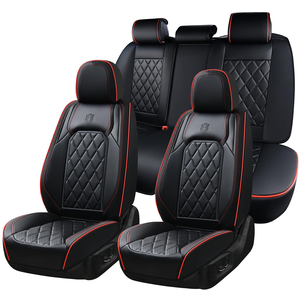 Coverado car seat covers full set front seat view protects against spills and wear