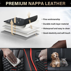 Coverado full-coverage seat covers protect seats 360 degrees