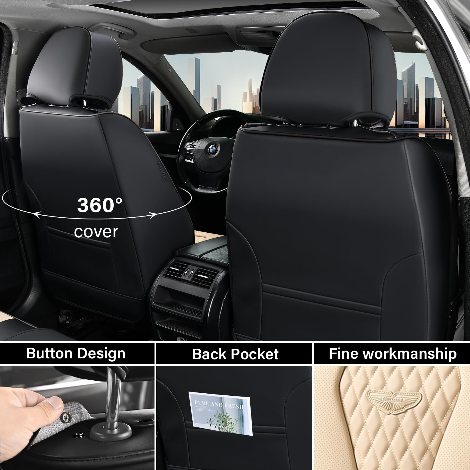 Coverado full set packaging shows front and rear covers included for easy upgrade.