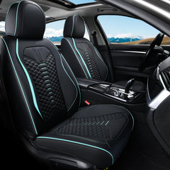 Coverado leather seat cover back seat set—full protection for rear passengers