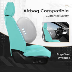 Coverado luxury design seat covers; stylish interior upgrade.