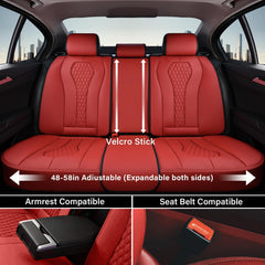 Coverado Nappa leather texture closeup showing premium material quality