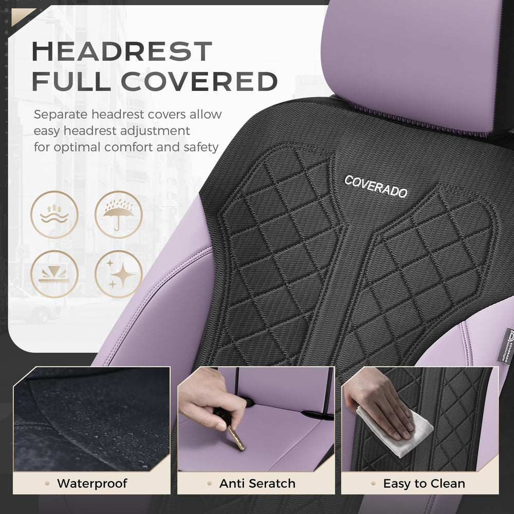 Coverado packaging with installation manual for quick setup