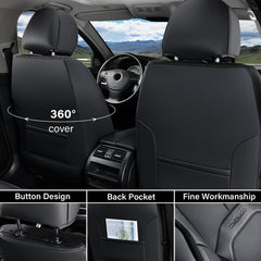Coverado premium nappa leather close-up texture for comfort.
