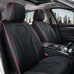 Coverado three-piece rear seat covers for flexible protection and quick cleanup