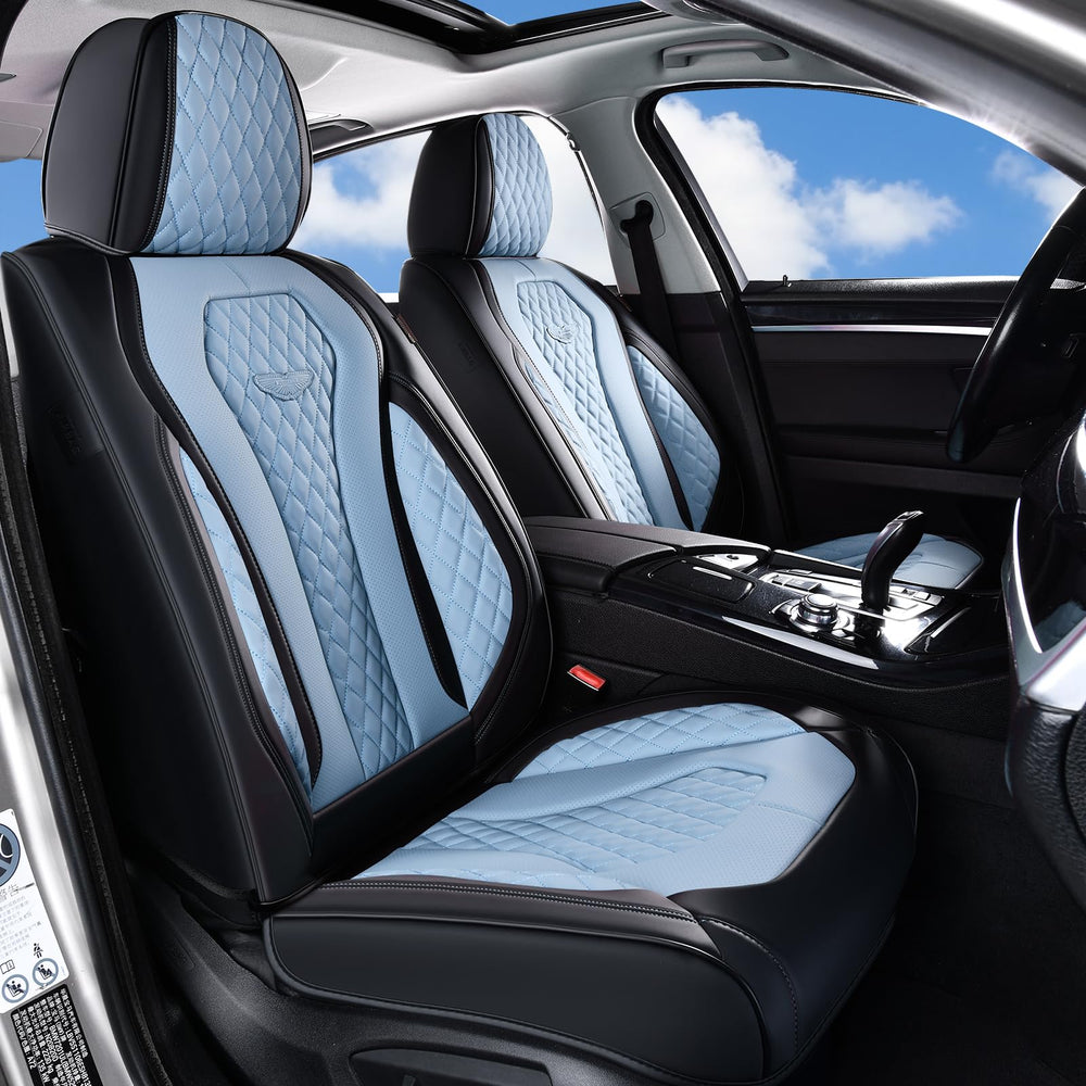 Coverado rear seat covers (3-piece) offer durable protection for family road trips.
