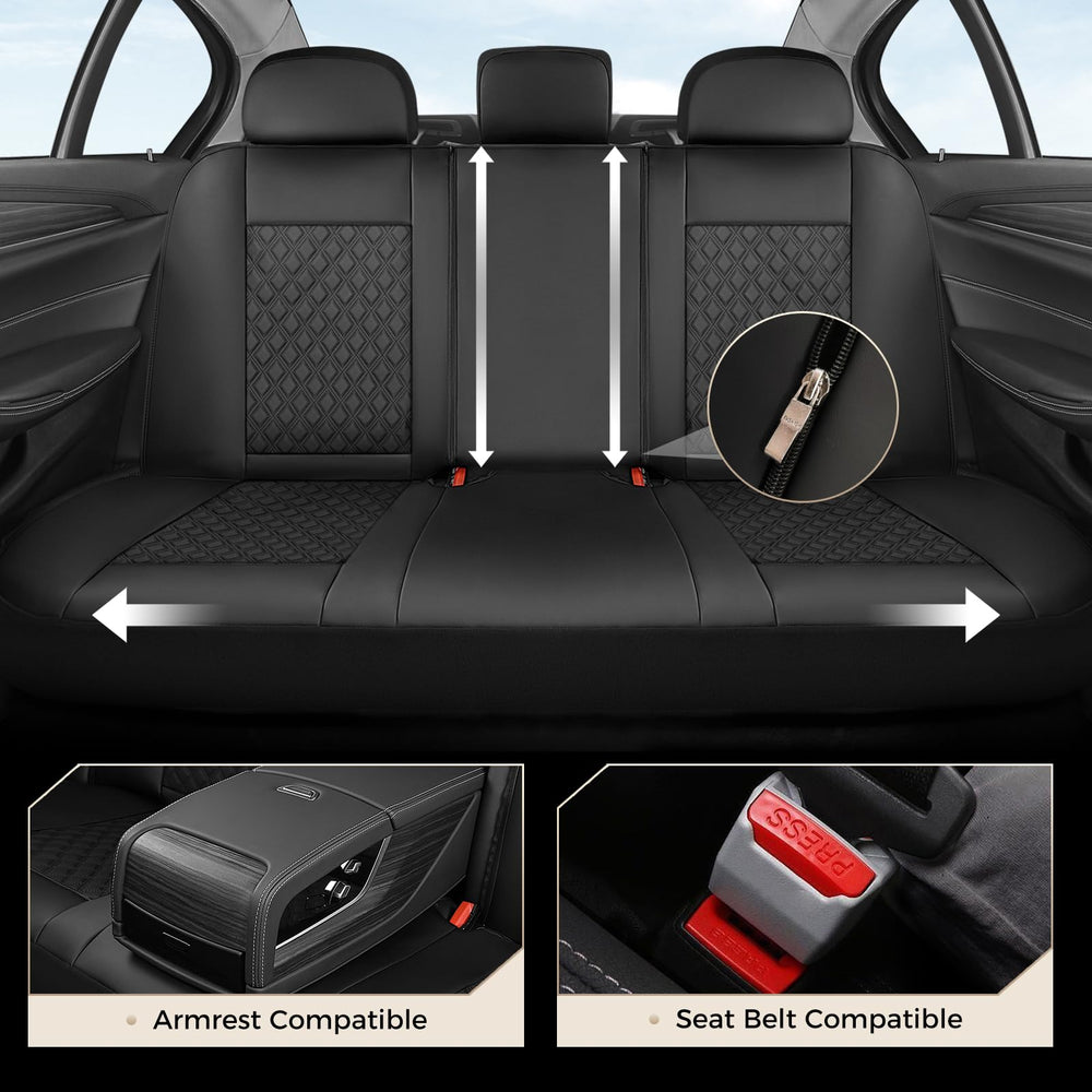 Coverado waterproof protection keeps seats dry after spills.
